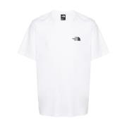 Logo Print Crew Neck T-shirt The North Face , White , Heren