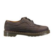 Bruine Leren Veterschoenen voor Mannen Dr. Martens , Brown , Heren