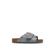 Slides Kyoto Birkenstock , Gray , Heren