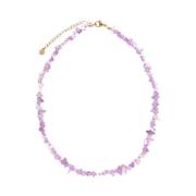 Stijlvolle Sieraden met Gouden Accenten Notre-v , Purple , Dames