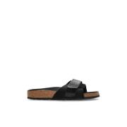 Oita Slides Birkenstock , Black , Dames