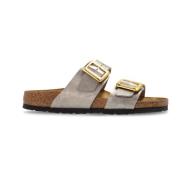 Sandalen Sydney Kussen Gesp Birkenstock , Yellow , Dames