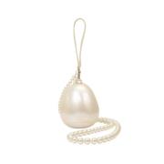 Elegante parel eierkoppeling met plexiglas Simone Rocha , White , Dame...