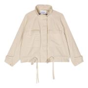 Katoenen Jas Dondup , Beige , Dames