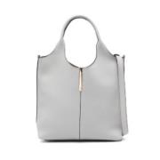 Leren Tote Tas Tod's , Gray , Dames