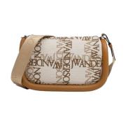 Border Natural/Pecan Beige Schoudertas JW Anderson , White , Dames