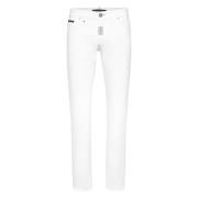 Klassieke Five-Pocket Jeans Philipp Plein , White , Heren