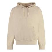 Geribbelde Gebreide Hoodie met Logo Givenchy , White , Heren