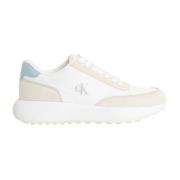 Leren Damessneakers Lente/Zomer Collectie Calvin Klein Jeans , Beige ,...