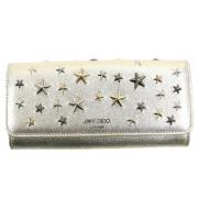 Pre-owned Leather wallets Jimmy Choo Pre-owned , Gray , Dames