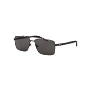 Stijlvolle zonnebril TH 2078/S Tommy Hilfiger , Black , Heren