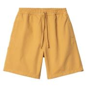 Gele katoenen Bermuda shorts met logo Carhartt Wip , Yellow , Heren