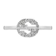 18kt witgoud en diamanten - Ring Gucci , White , Dames