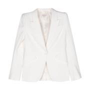 Ivoor Jas Dameskleding Alexander McQueen , White , Dames