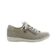 Beige Casual Schoen voor Vrouwen Hartjes , Beige , Dames