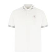 Klassieke Polo Shirt voor Mannen Brunello Cucinelli , White , Heren