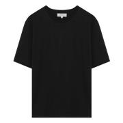 Korte mouwen ronde hals T-shirt Studio Nicholson , Black , Heren