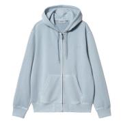 Script Hooded Duster Jas Carhartt Wip , Blue , Heren