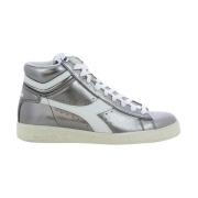 Metallic High-Top Game Schoenen Diadora , Gray , Dames