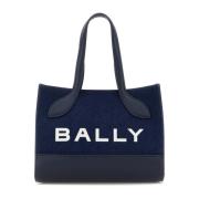 Denim Keep On Handtas Bally , Blue , Dames