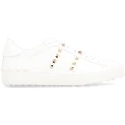 Rockstud Untitled leren sneakers Valentino , White , Dames