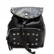 Pre-owned Leather backpacks Jimmy Choo Pre-owned , Black , Dames