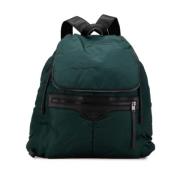 Pre-owned Nylon backpacks Balenciaga Vintage , Green , Dames