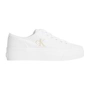 Lente/Zomer Dames Sneakers Collectie Calvin Klein Jeans , White , Dame...