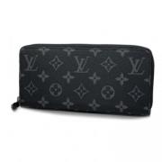 Pre-owned Fabric wallets Louis Vuitton Vintage , Black , Heren