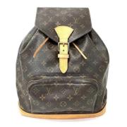 Pre-owned Canvas louis-vuitton-bags Louis Vuitton Vintage , Brown , Da...