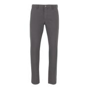 Stretch Katoen Grijze Chinos Broek Jacob Cohën , Gray , Heren