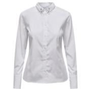 Stijlvol Overhemd Only , White , Dames