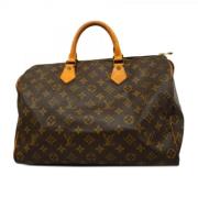 Pre-owned Fabric louis-vuitton-bags Louis Vuitton Vintage , Brown , Da...