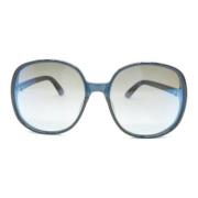 Pre-owned Plastic sunglasses Dior Vintage , Blue , Dames