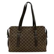 Pre-owned Canvas totes Louis Vuitton Vintage , Brown , Dames