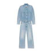 Denim Broek met Klassieke Zakken Haikure , Blue , Dames