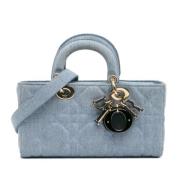 Pre-owned Denim dior-bags Dior Vintage , Blue , Dames