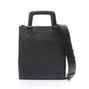 Pre-owned Leather louis-vuitton-bags Louis Vuitton Vintage , Black , H...