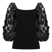 Zwarte Tops 251273 Joseph Ribkoff , Black , Dames