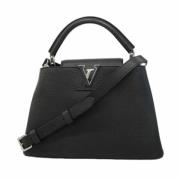 Pre-owned Fabric handbags Louis Vuitton Vintage , Black , Dames