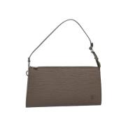 Pre-owned Leather louis-vuitton-bags Louis Vuitton Vintage , Brown , D...