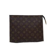 Pre-owned Canvas louis-vuitton-bags Louis Vuitton Vintage , Brown , Da...