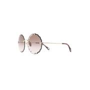 Ch0047S 001 Sunglasses Chloé , Yellow , Dames