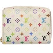 Pre-owned Canvas wallets Louis Vuitton Vintage , Gray , Dames