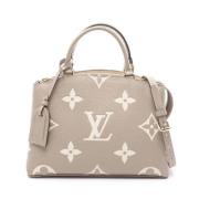 Pre-owned Leather louis-vuitton-bags Louis Vuitton Vintage , Beige , D...