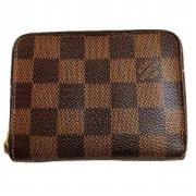 Pre-owned Canvas wallets Louis Vuitton Vintage , Brown , Dames