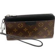 Pre-owned Canvas wallets Louis Vuitton Vintage , Brown , Dames