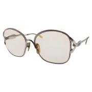 Pre-owned Metal sunglasses Dior Vintage , Gray , Dames