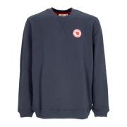 1960 Logo Crewneck Sweatshirt Donkerblauw Fjällräven , Blue , Heren