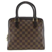 Pre-owned Canvas handbags Louis Vuitton Vintage , Brown , Dames